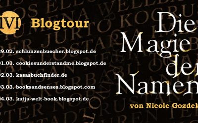 Blogtour zu „Die Magie der Namen“ startet heute