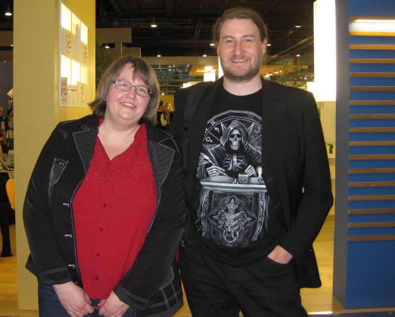 zufällige Begegnung: Robert Corvus und ich