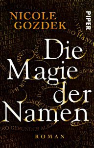 Taschenbuch-Cover von "Die Magie der Namen" (Band 1)