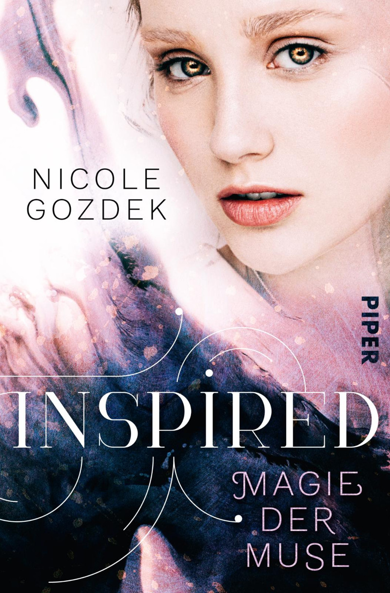 Cover mit Mädchen mit goldenen Augen zu "Inspired - Magie der Muse"