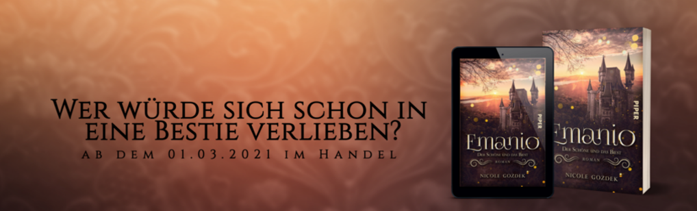 „Emanio – Der Schöne und das Biest“ ist im Druck + Kurzgeschichte
