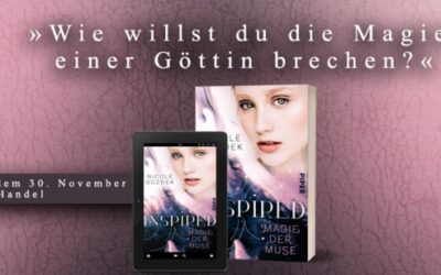 Heute ist offizieller Erscheinungstermin von „Inspired – Magie der Muse“