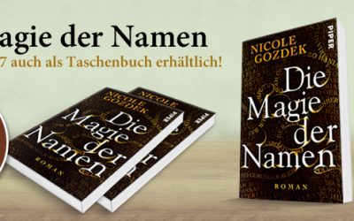 Ankündigung: „Die Magie der Namen“ als Taschenbuch