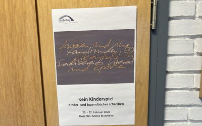 Wie? Du hast jetzt erst deinen ersten Schreibkurs gemacht?